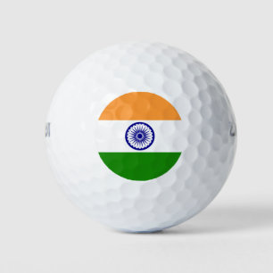 Indische Flagge Golfball