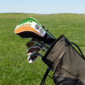Indische Flagge Gorgetic Patriotic Golf Headcover (In SItu)