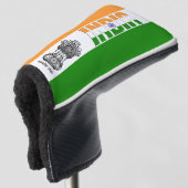 Indische Flagge Gorgetic Patriotic Golf Headcover (3/4 Vorderseite)