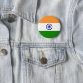 Indische Flagge - Hochwertiges Bild Button (Beispiel)