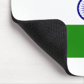 Indische Flagge - Hochwertiges Bild Mousepad (Ecke)