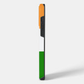 Indische Flagge iPhone Hülle (Linke Seite)