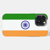 Indische Flagge iPhone Hülle (Rückseite (Horizontal))