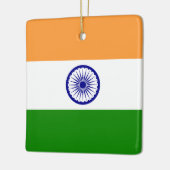 Indische Flagge Keramikornament (Links)