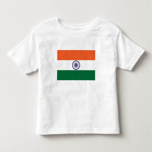 Indische Flagge Kleinkind T-shirt (Vorderseite)