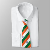 Indische Flagge Krawatte (Gebunden)