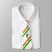 Indische Flagge Krawatte (Gebunden)
