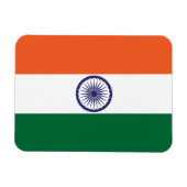 Indische Flagge Magnet (Horizontal)