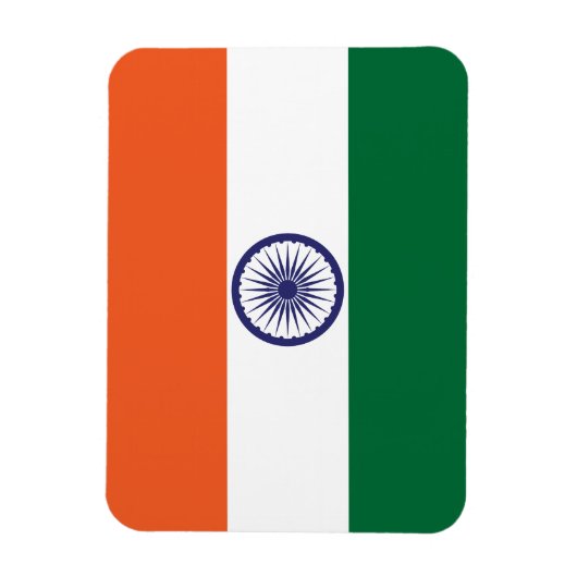 Indische Flagge Magnet (Vertikal)