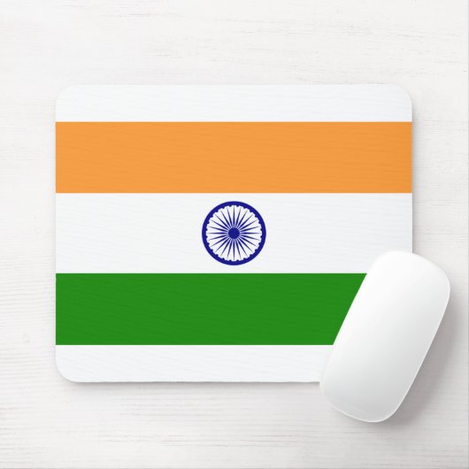 Indische Flagge Mousepad (Mit Mouse)