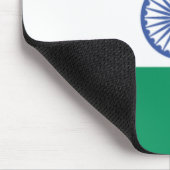 Indische Flagge Mousepad (Ecke)