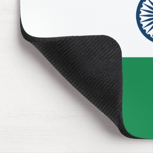 Indische Flagge Mousepad (Ecke)