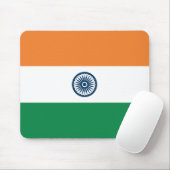 Indische Flagge Mousepad (Mit Mouse)