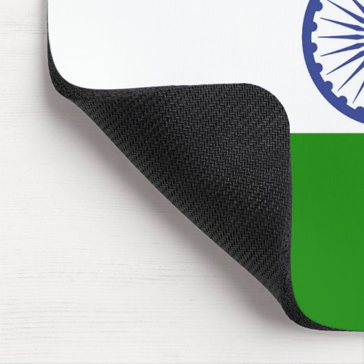 Indische Flagge Mousepad (Ecke)