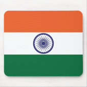 Indische Flagge Mousepad (Vorne)