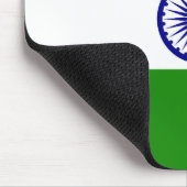 Indische Flagge Mousepad (Ecke)