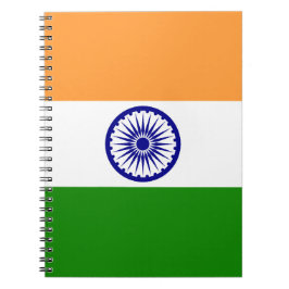 Indische Flagge Notizblock