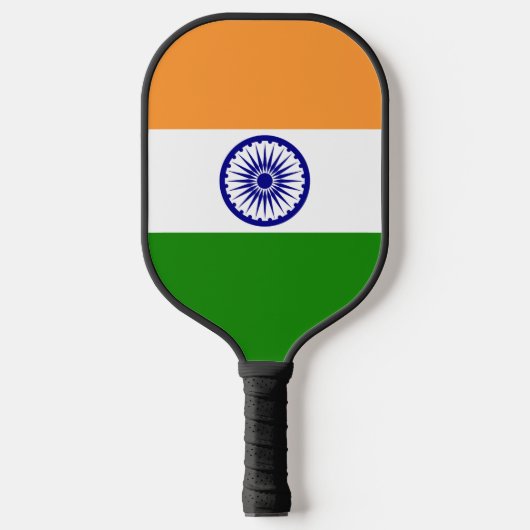 Indische Flagge Pickleball Schläger (Vorderseite)