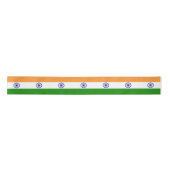 Indische Flagge - Reisen, Urlaub/Sport Satinband (Vorderseite)