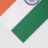 Indische Flagge Seidenpapier (Ausschnitt)