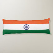 Indische Flagge Seitenschläferkissen (Rückseite)