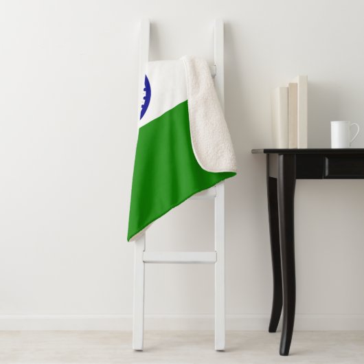 Indische Flagge Sherpadecke (Beispiel)