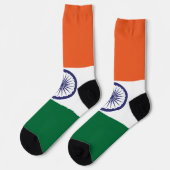 Indische Flagge Socken (Linkes Detail)