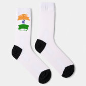 Indische Flagge Socken (Rechts)