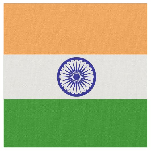 Indische Flagge Stoff (Nahaufnahme)