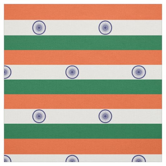 Indische Flagge Stoff (Muster)