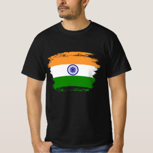 Indische Flagge T-Shirt