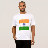 Indische Flagge T-Shirt (Vorne ganz)