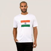 Indische Flagge T-Shirt (Vorne ganz)