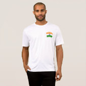 Indische Flagge T-Shirt (Vorne ganz)