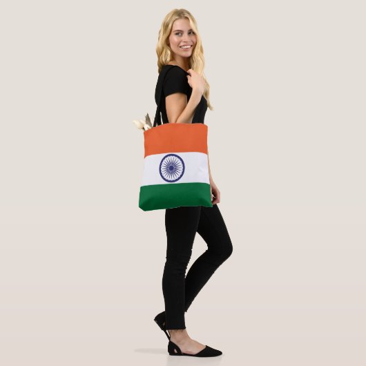 Indische Flagge Tasche (Am Model)