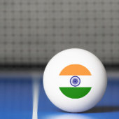 Indische Flagge Tischtennisball (Netto)