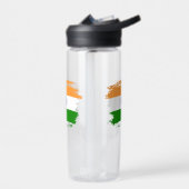 Indische Flagge Trinkflasche (Links)