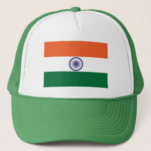 Indische Flagge Truckerkappe