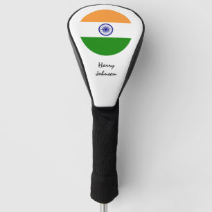 Indische Flagge und Mit Monogramm Golfplätze Golf Headcover