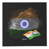 Indische Flagge Würfel (Rechts)