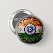 "Indische Flaggentasten & mehr Zubehör". Button (Vorne & Hinten)