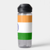 Indische Flasche, patriotische indische Flagge Trinkflasche (Rückseite)