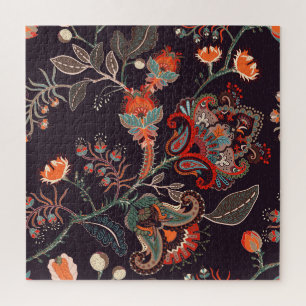 Indische Flora Big Seamless Natur Puzzle