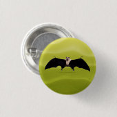Indische Flughund Button (Vorne & Hinten)