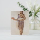 Indische Frau in Florida Postkarte (Stehend Vorderseite)