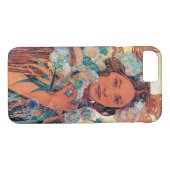 Indische Frau, Mucha Case-Mate iPhone Hülle (Rückseite (Horizontal))