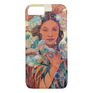 Indische Frau, Mucha Case-Mate iPhone Hülle