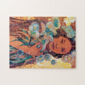 Indische Frau, Mucha Puzzle (Horizontal)