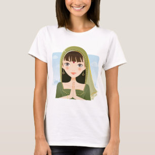 Indische Frau T-Shirt