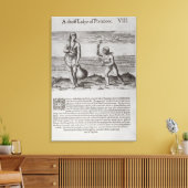 Indische Frau und junges Mädchen Leinwanddruck (Insitu (Wohnzimmer))